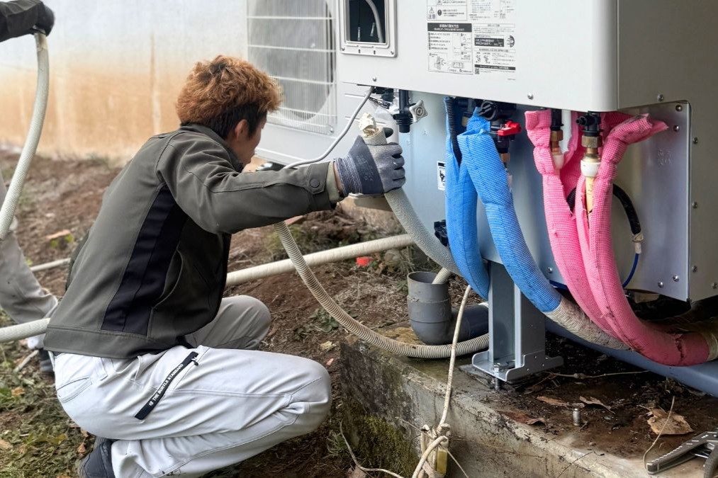 エコキュート施工